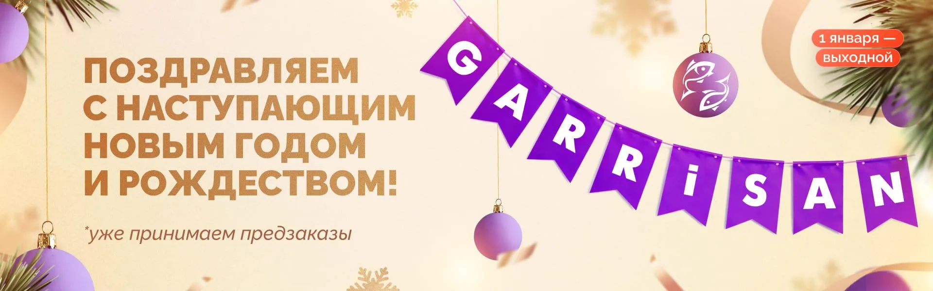 С Наступающим Новым годом и Рождеством!